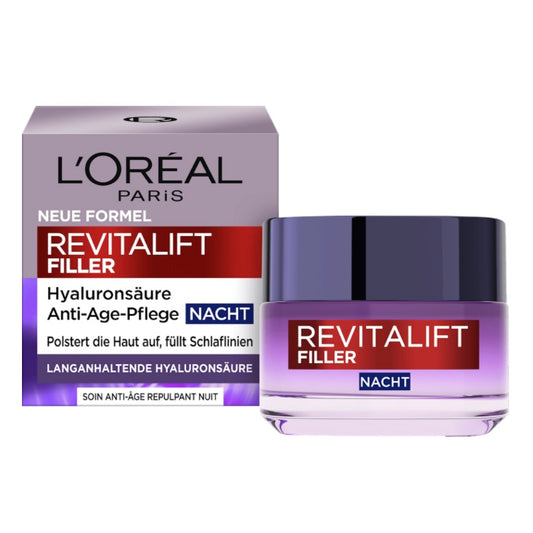L’Oréal Paris Revitalift Filler Nachtcrème – 50 ml