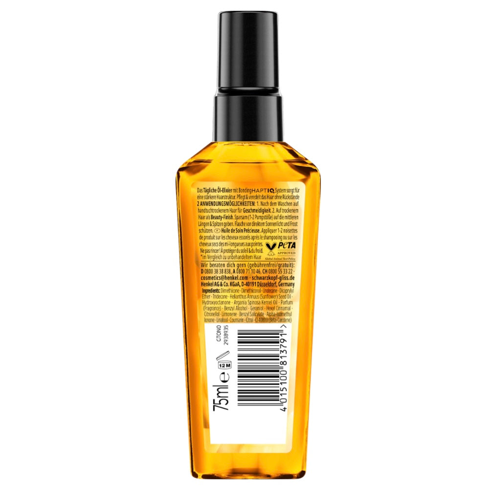 Schwarzkopf Gliss Haarolie Daily Oil Elixir – 75 ml