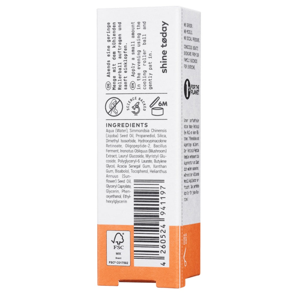 Nø Cosmetics – No Shine Today Oog Roll-On – 10 ml