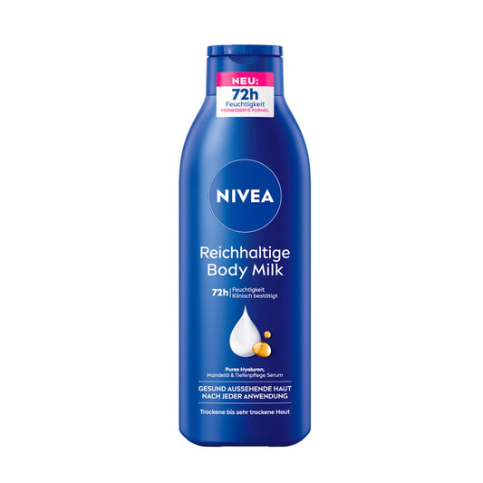 NIVEA Body Milk – 72h Hydratatie – 250 ml